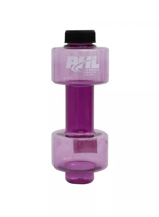 Dumbbell sports water bottle