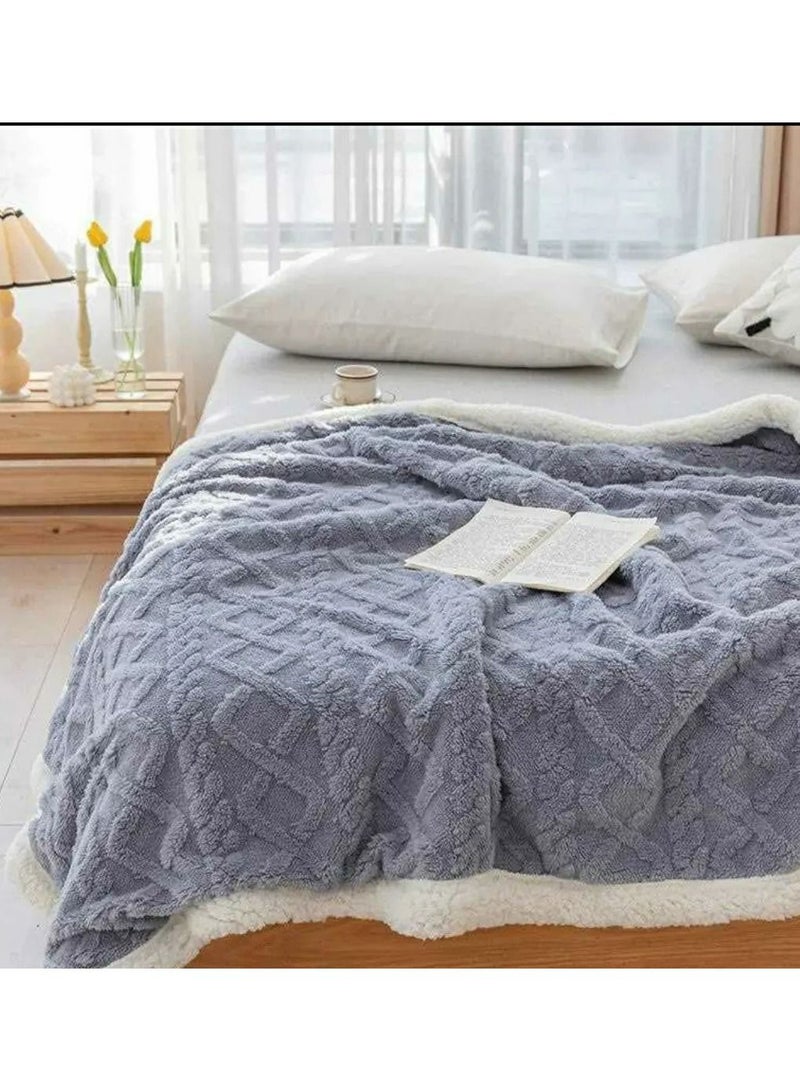 كومفي بطانية خروف ناعمة ورقيقة 200×230 سم - Image 1