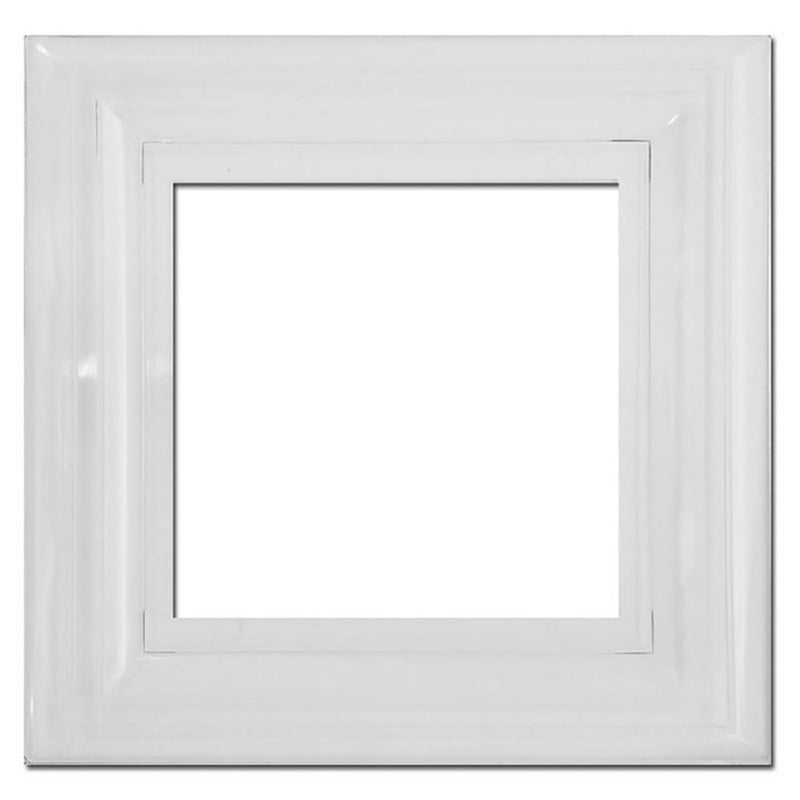 Leviton 2-Gang Clear Wall Plate Plastic Shield, 1-Pack, 12796