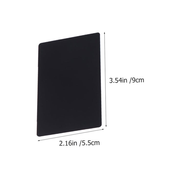 100PCS Thin Aluminum Business Cards Blank For DIY Engraving Smooth Finish 0.2mm - Image 3