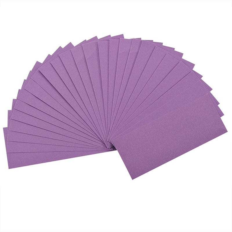 MAXMAN Sandpaper 120 Grit,Wet Dry Sanding Sheets,High Performance Ceramic Abrasive Sand Paper for Wood Furniture Finishing,Metal Grinding,Automotive Polishing,9 x 3.6 Inch,25-Pack - Image 2