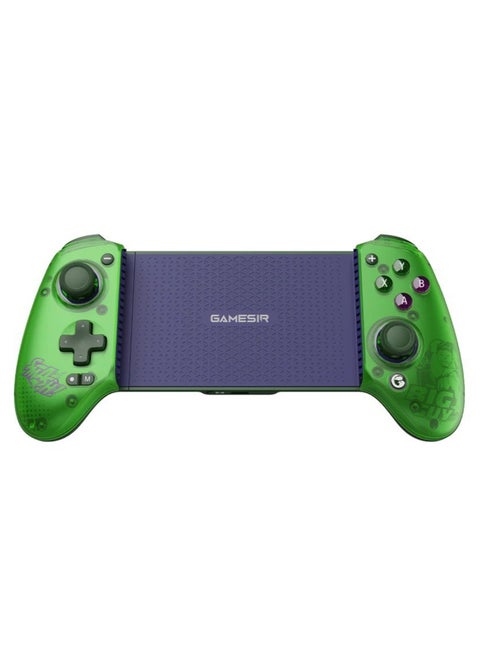 Professional Wireless Gamepad GameSir G8 Plus Hulk Bluetooth Mobile Gaming Controller for Android / iOS / Switch / Steam / Tablet / PC with Hall Effect Joysticks Hall Trigger 6-Axis Gyro 1000mAh Battery Green