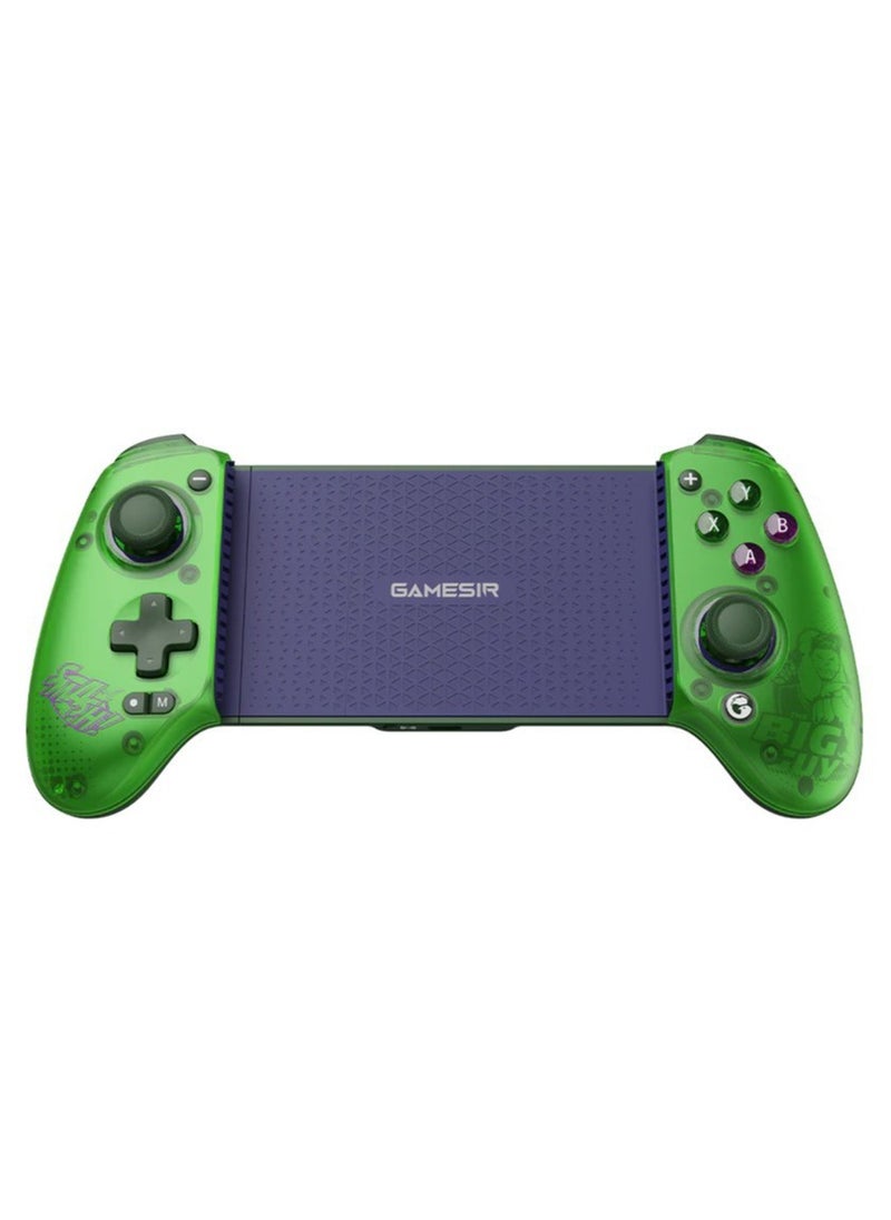 General - Professional Wireless Gamepad GameSir G8 Plus Hulk Bluetooth Mobile Gaming Controller for Android / iOS / Switch / Steam / Tablet / PC with Hall Effect Joysticks Hall Trigger 6-Axis Gyro 1000mAh Battery Green - Image 1
