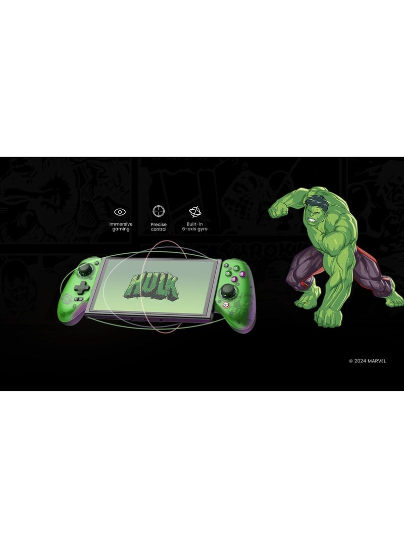 General - Professional Wireless Gamepad GameSir G8 Plus Hulk Bluetooth Mobile Gaming Controller for Android / iOS / Switch / Steam / Tablet / PC with Hall Effect Joysticks Hall Trigger 6-Axis Gyro 1000mAh Battery Green - Image 1