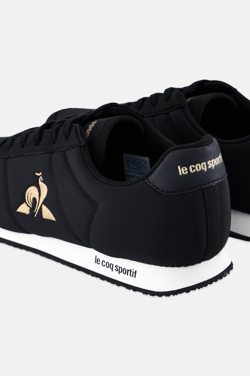 le coq sportif Men Race Rone Lace Up Casual Shoes, Black  - Image 4