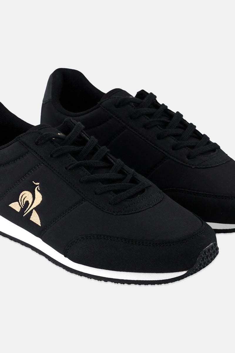 le coq sportif Men Race Rone Lace Up Casual Shoes, Black  - Image 2