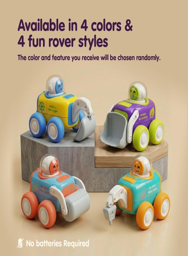 Innovitoy Mr Bob Construction Push and Go Toy for Kids with Colorful Cartoon Design, Push and go Cute Action Toy,Best Gift for Kids, 3+ Years - Image 4