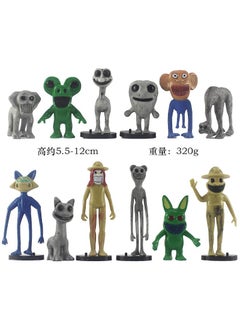 General 12 Pcs Zoonomaly Toys Set Ideas Toys Battle Horror Game Model Ideas Toys Gifts for Adult & Kids 