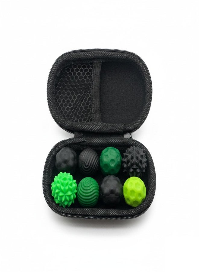 MAGMEN Magnetic Fidget Balls 8-Pack - Premium Executive Desk Toy & Office Gift - Dual Sizes (Small + Medium) Sensory Stress Relief for Adults & Kids - Silent ADHD & Anxiety Tool with Travel Case - Image 1