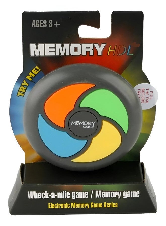 Tickles Anti-Stress Memory Game Electronic Toy Handheld Game With Lights – Fun Brain Booster For Kids (Size: 8 Cm, Ages 3+), Multicolor - Image 1