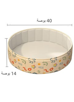 XICEN Kids Ball Pit 40 inch Foldable Play Ball Pool Portable Sandbox Summer Indoors Outdoors Activity Center  - Image 2