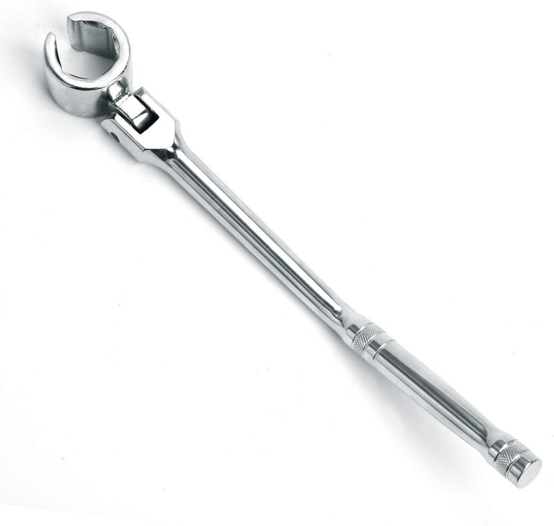 WINTOOLS 7/8" 22mm Flexible Head Oxygen Sensor Head Wrench, Forged Steel Heavy Duty - Image 1