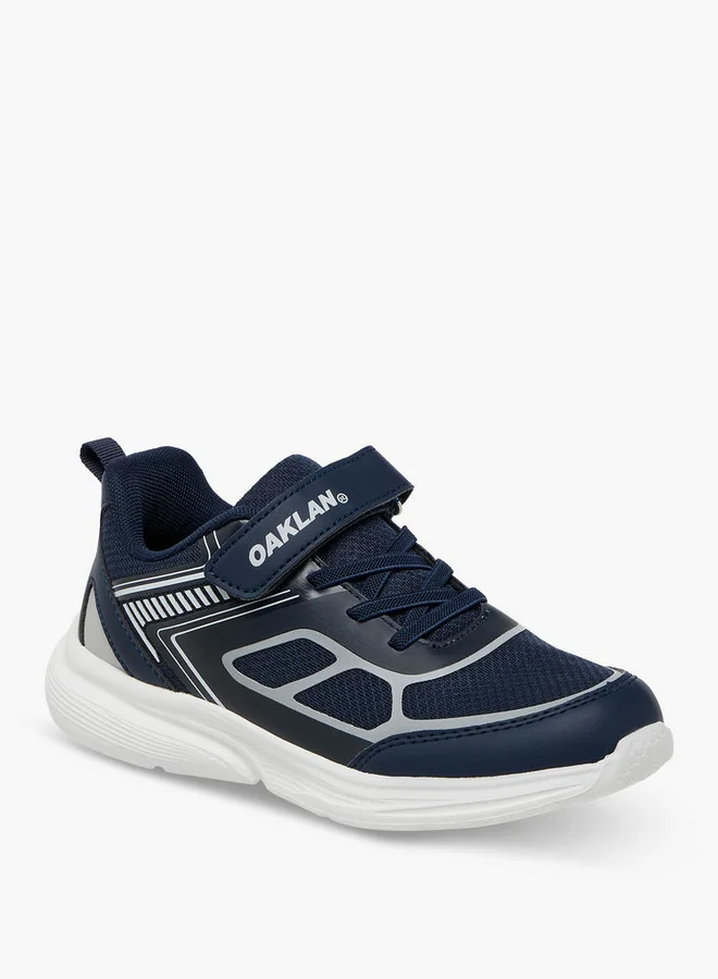شو اكسبرس Panelled Shoes with Hook and Loop Closure