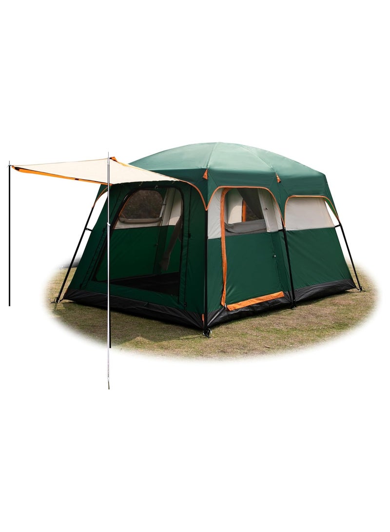 DubaiGallery Big Camping Tent, Waterproof 2 Bedrooms Big Size Travel Tent Outdoor Camping Tent For Family - Image 4