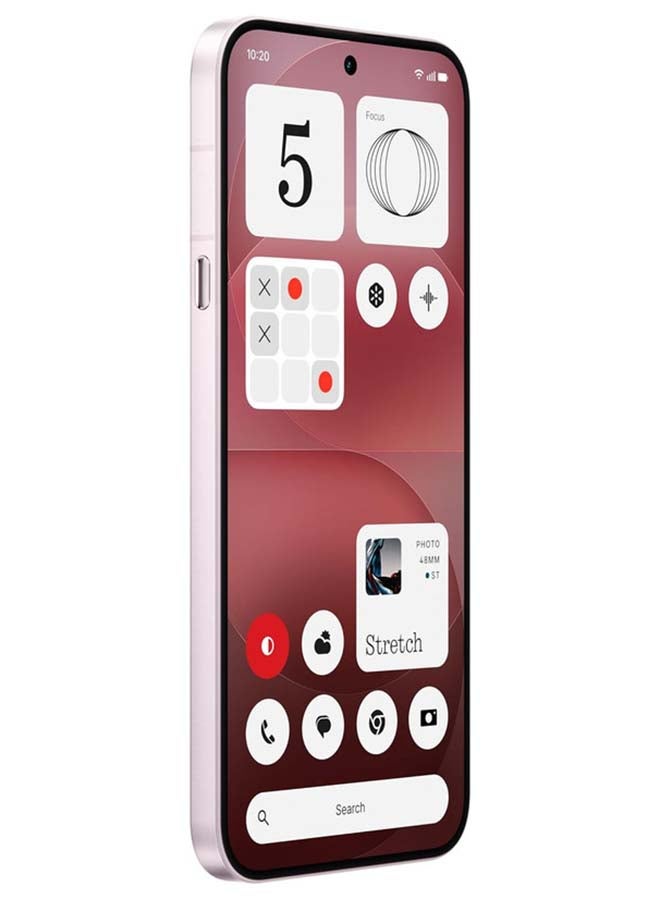 نوثينج هاتف آيفون 4a برو ثنائي الشريحة، يدعم شبكة الجيل الخامس، لون وردي، ذاكرة وصول عشوائي 12 جيجابايت، سعة تخزين 256 جيجابايت، مع باقة - إصدار الشرق الأوسط - Image 5