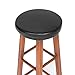 Shinnwa Shinnwa Bar Stool Cushion Round Foam Padded Seat Cushions Waterproof Leather Bar Stool Covers with Elastic and Non Slip  - Image 2