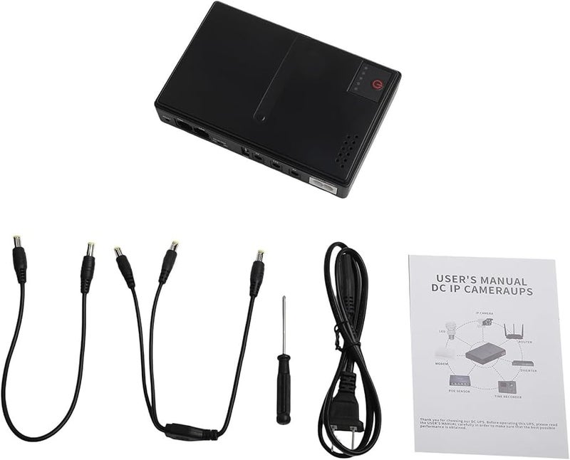 Smart UPS Battery Backup System 1018L 5V 9V 12V DC Power Supply For Router Modem Network Equipment Home Office US Size - Image 1