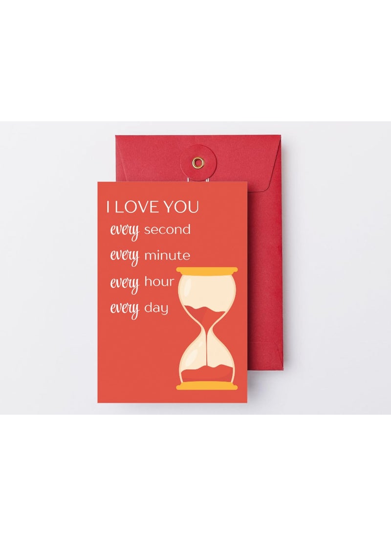 NorthLand Northland I Love You Greeting Card for Valentine's Day, Anniversary, and other special occasions for Girlfriend, Boyfriend, Husband, and Wife | Greeting Card for Anniversary | Valentine Day Greeting Card 