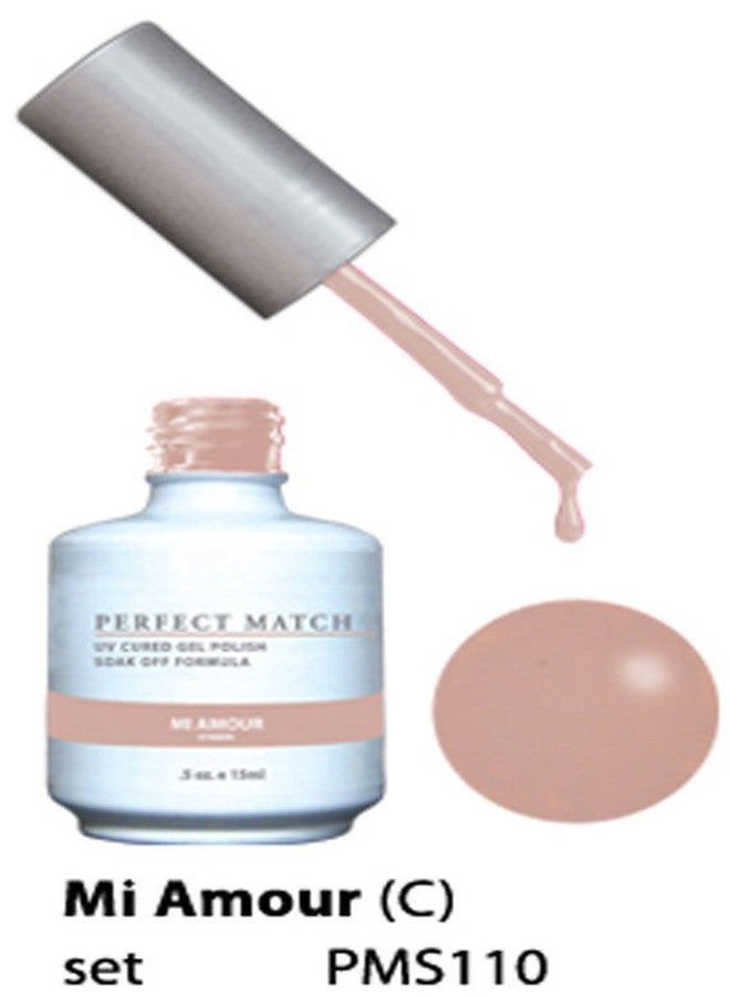 LeChat Perfect Match Gel Polish Belle La Vie Collection Mi Amour - .5oz
