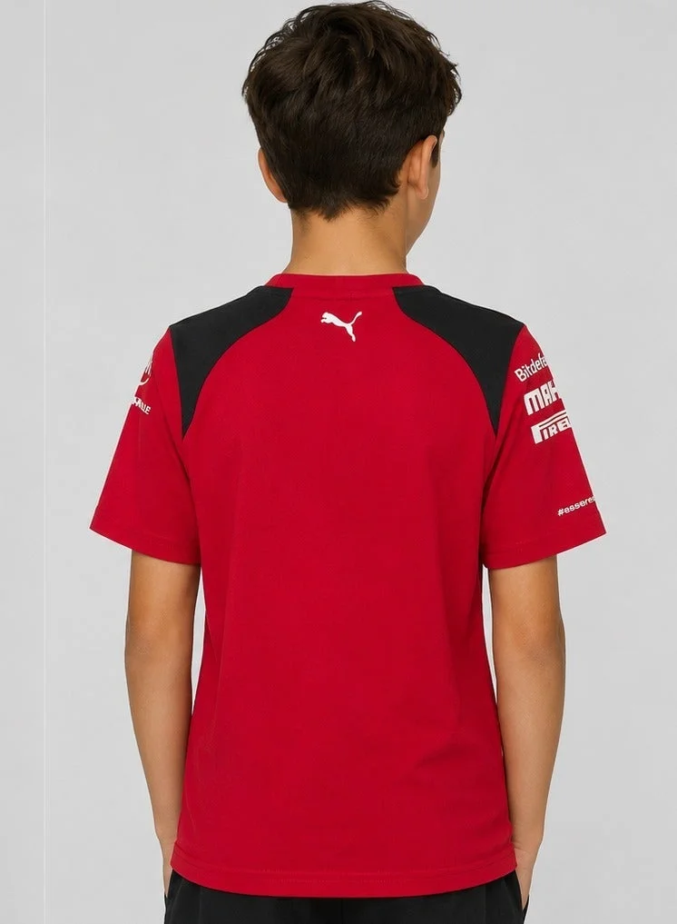 Scuderia Ferrari Scuderia Ferrari Crew Neck Kids T-shirt