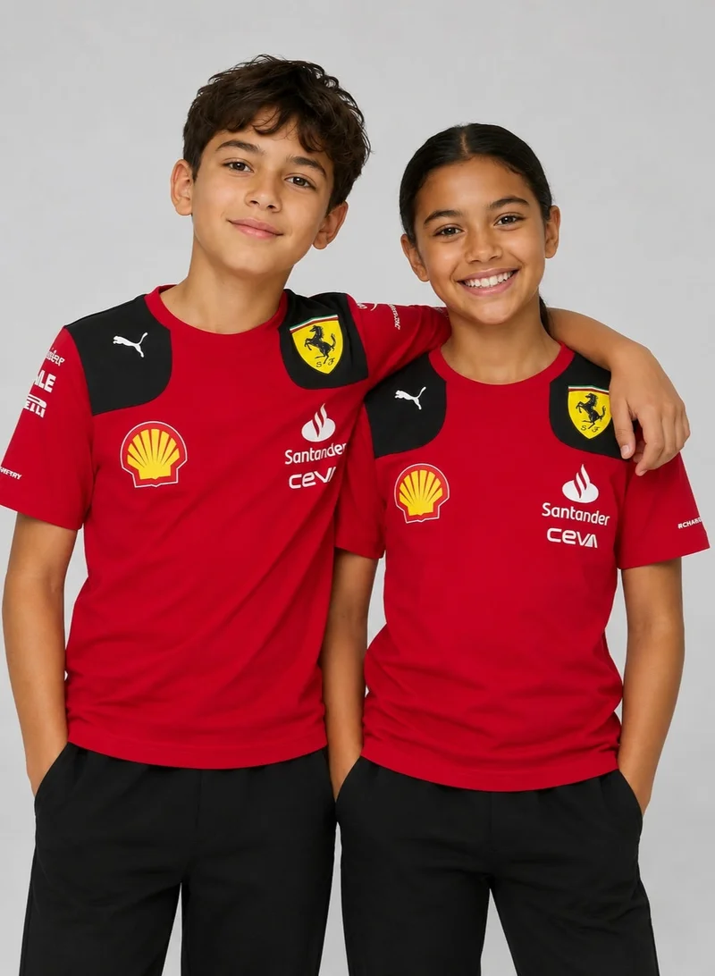Scuderia Ferrari Scuderia Ferrari Crew Neck Kids T-shirt