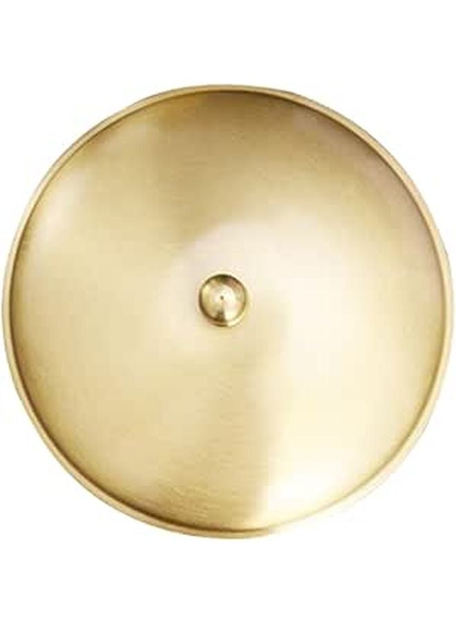 Brass Windproof Smokeless Ashtray With Lid Portable For Home And Outdoor Use - Image 1