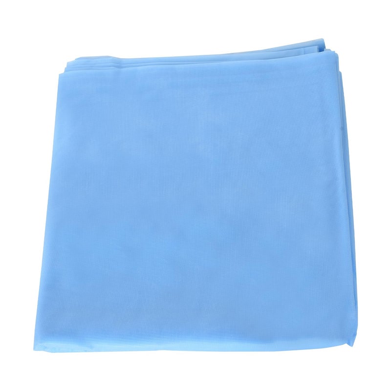 Aqbah Waterproof Plastic Mattress Protection Sheet for Baby and Adult Bed Size 6X7 ft Blue - Image 3