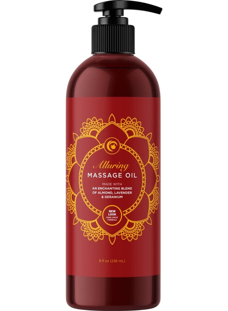 Maple Relaxing Massage Oil for Massage Therapy - Aromatherapy Full Body Massage Oil with Enchanting Lavender Ylang Ylang Orange and Geranium Essential Oils - Naturally Scented Vegan Non GMO & Gluten Free - Image 2