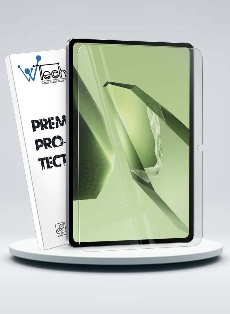 دبليو تيك واقي شاشة ون بلس 3 11.61 4 جي 2024 (11.61 بوصة) واقي شاشة زجاجي 9H الترا اتش دي (TSG9CN) - شفاف - Image 1