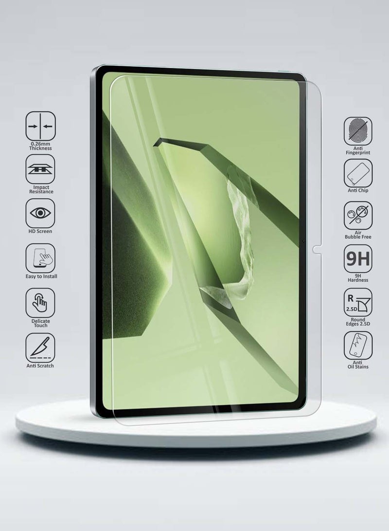 دبليو تيك واقي شاشة ون بلس 3 11.61 4 جي 2024 (11.61 بوصة) واقي شاشة زجاجي 9H الترا اتش دي (TSG9CN) - شفاف - Image 2