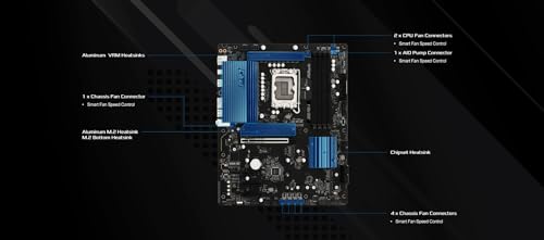 ASRock Z890 Pro-A Motherboard Intel Core Ultra LGA1851 RL-ILM DDR5 8666 MHz 256 GB ATX Motherboard PCIe 5.0 - Image 5