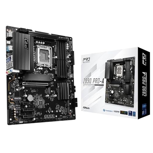 ASRock Z890 Pro-A Motherboard Intel Core Ultra LGA1851 RL-ILM DDR5 8666 MHz 256 GB ATX Motherboard PCIe 5.0 - Image 1