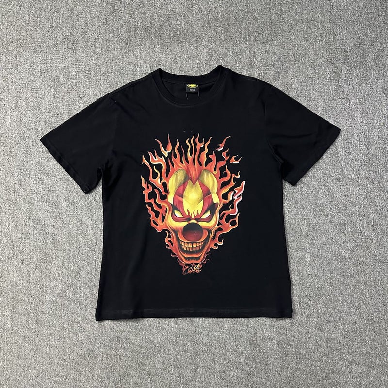 Spring Corteiz Skeleton 3D Printing Men'S Street Trend Round Neck Short Sleeve T-Shirt - Image 2