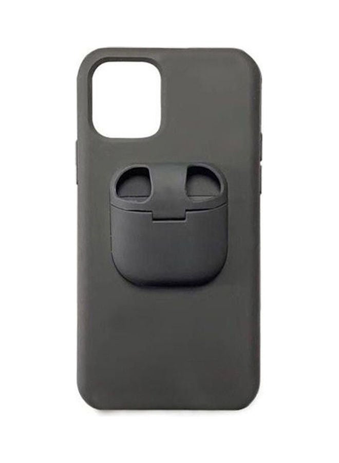 IAF Apple Iphone 11 Silicone Phone Case Headphone Case 2In1 Case Black