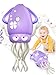 WAVISA Dancing Squid Baby Toy Gifts Dancing Octopus Tummy Time Toys Crawling Octopus with Music and Light Squid Baby Toy for 3 4 5 6 7 8 9 10 11 12 Toddler Boy Girl Birthday Easter Basket Stuffers Gifts - Image 2