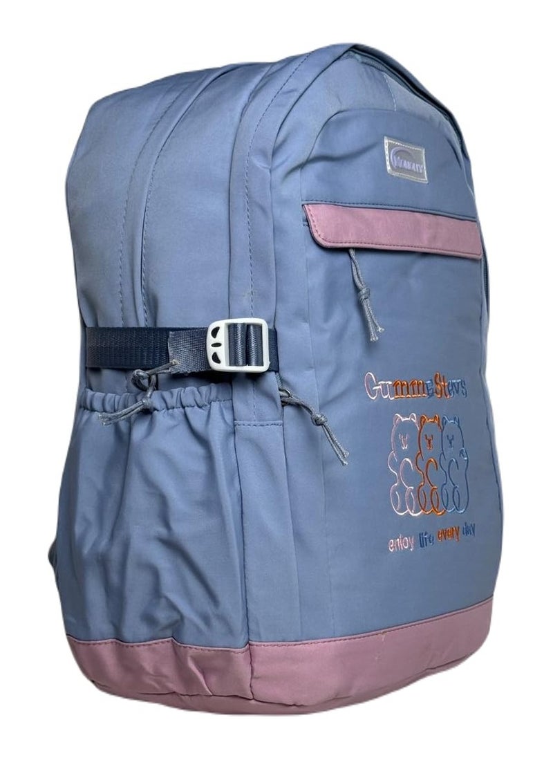 QSHOP - Premium Quality School Backpack Laptop Backpack Waterproof Backpack with Plush Pendant Accessories for Teenagers Students Women (42 * 30 * 13cm) - Image 1