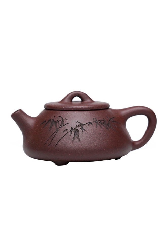 Lesha Mini Handheld Edition Premium Yixing Clay Teapot, China Real Handmade Teapot 2.71 oz, Infused Brewing Kung Fu Tea Maker - Image 1