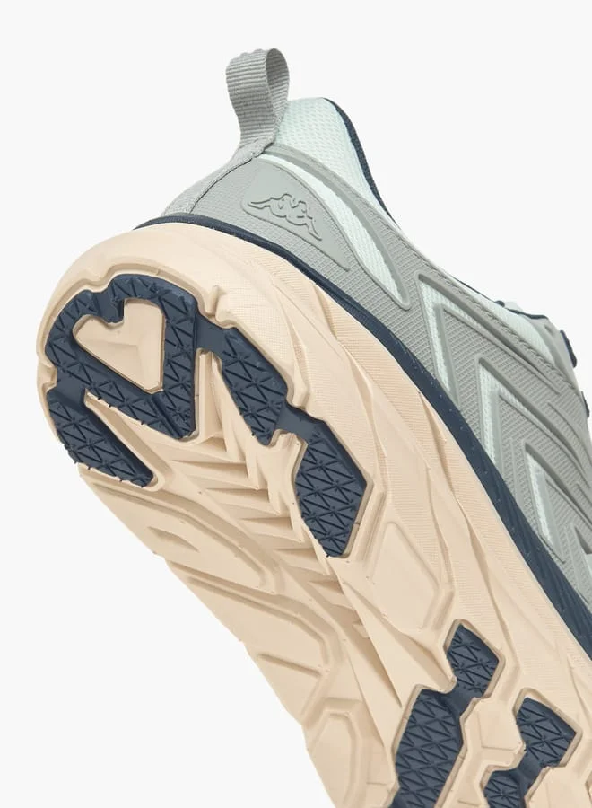 كابا Womens Panelled Lace-Up Sports Shoes with Pull Tab