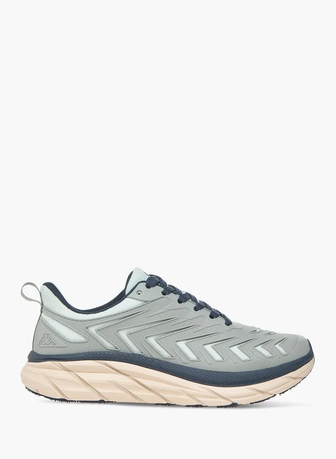 كابا Womens Panelled Lace-Up Sports Shoes with Pull Tab