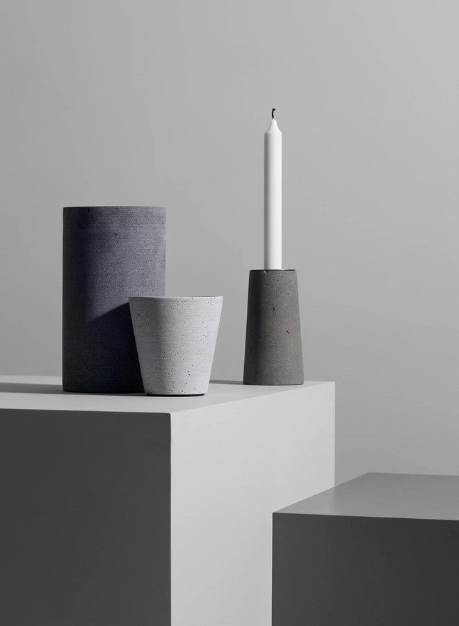 بلوموس مزهرية بلوموس كولونا، رمادي داكن، كبيرة 11.41 بوصة، 65627 - Image 5