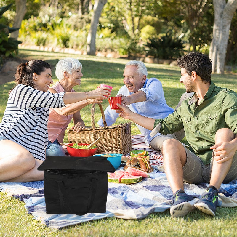 1 Pc Shopping Bag Foldable Camping Storage Pouch Insulation Bag for Outdoor - Image 5