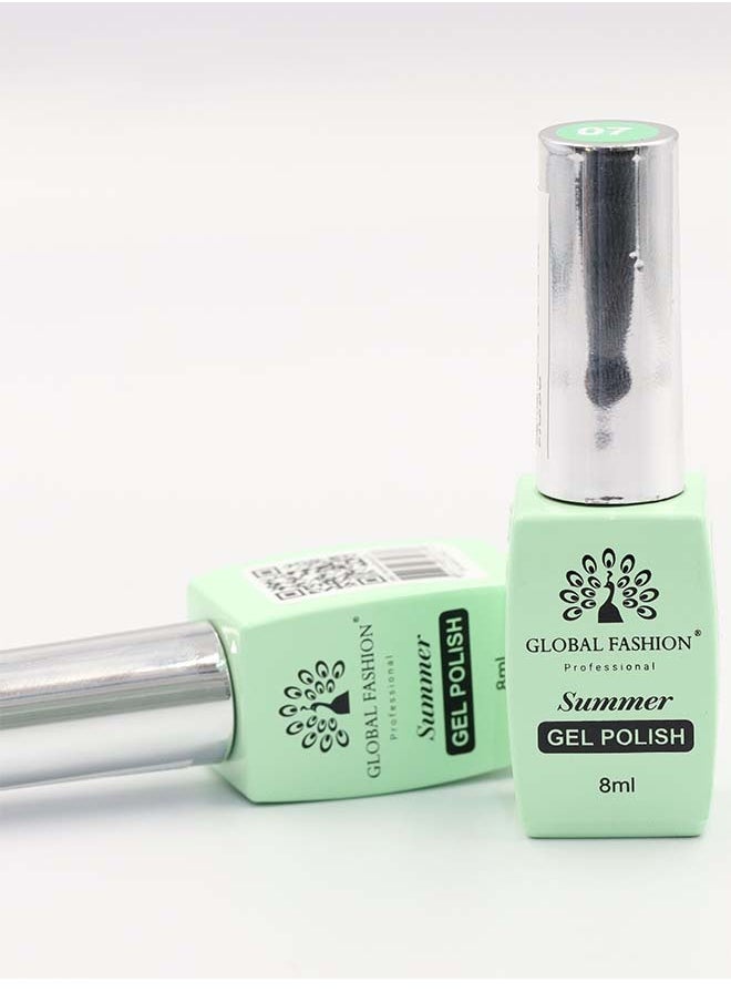 GLOBAL FASHION Gel Polish Summer Spring 8Ml (35)  - Image 5