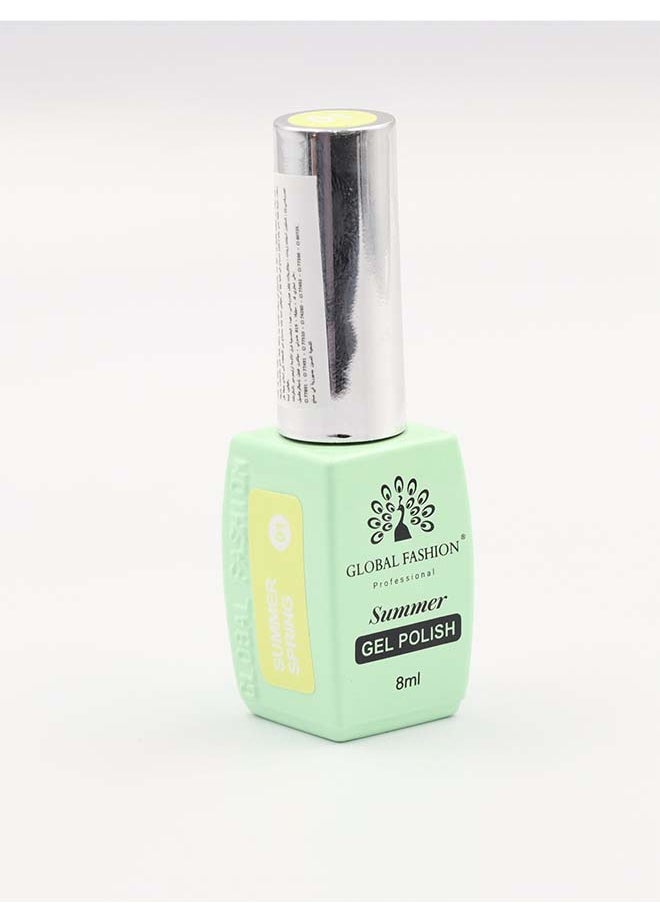 GLOBAL FASHION Gel Polish Summer Spring 8Ml (35)  - Image 4