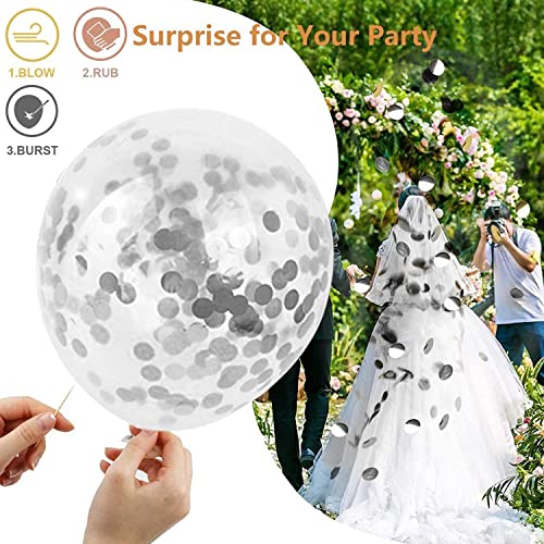 Party Propz مجموعة زينة عيد الميلاد لحفلة الأولاد - 57 قطعة، مجموعة زينة عيد ميلاد زرقاء، زينة عيد ميلاد زرقاء للزوج، بالونات زرقاء وفضية معدنية لزينة عيد ميلاد الأولاد - Image 5