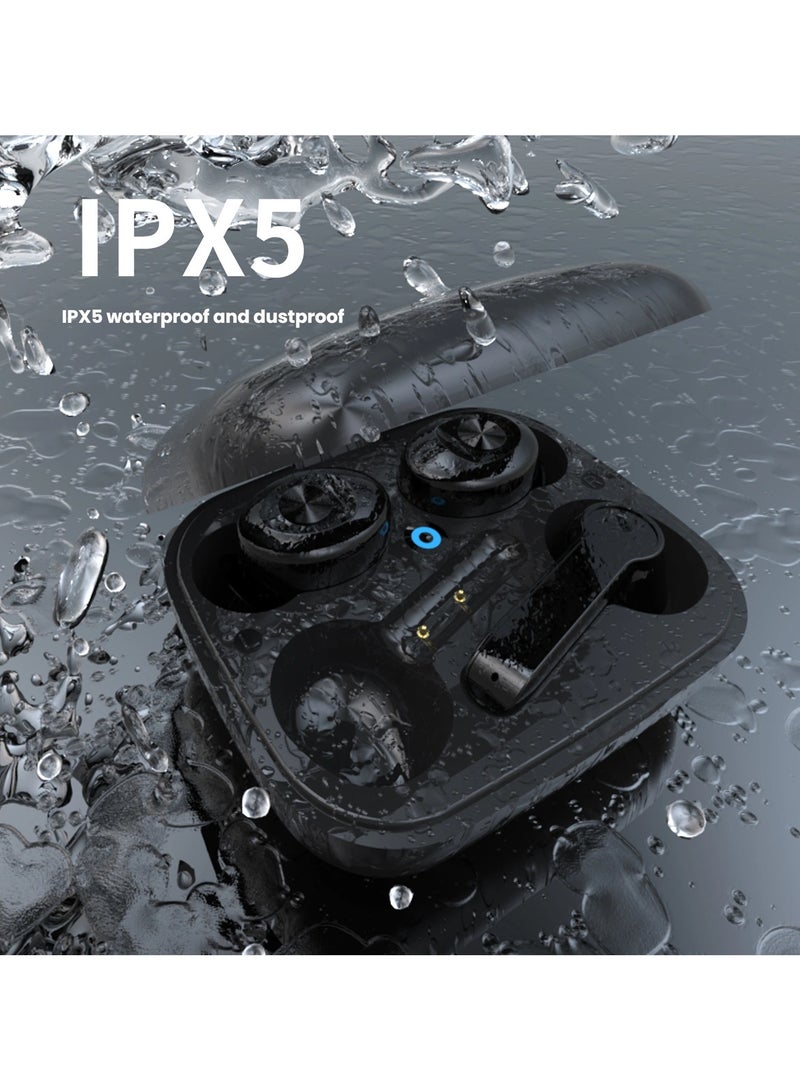 general Bluetooth earphones wireless dual headset combination sports earplugs available for two people to easily enjoy wireless music and clear calls - Image 3