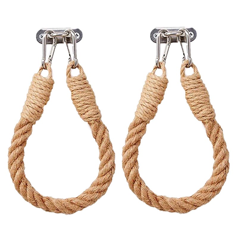 Amerla 2 Piece Nautical Rope Toilet Paper Holder Vintage WallMounted Towel Rack Ocean Beach Bathroom Home Decor