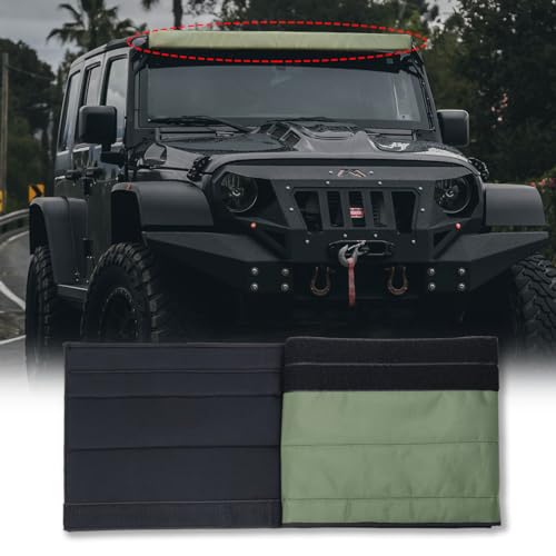 HARPUOU Universal 52inch Signal Row Straight LED Light Bar Cover Water-Resistant, Windproof, Dustproof, Snowproof Scratch-Proof Protective Sleeve,Reduced Wind Noise - Image 1