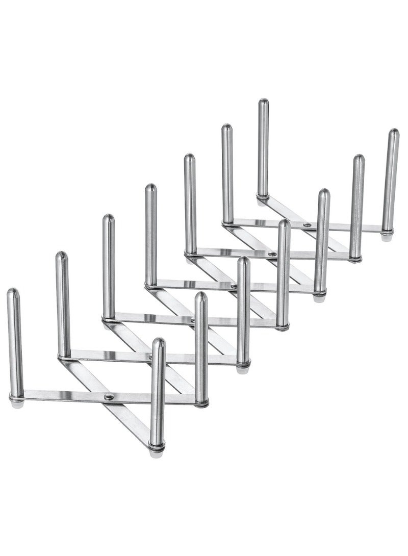 Variera Pot Lid Organiser, Stainless Steel, Adjustable Length - Image 1