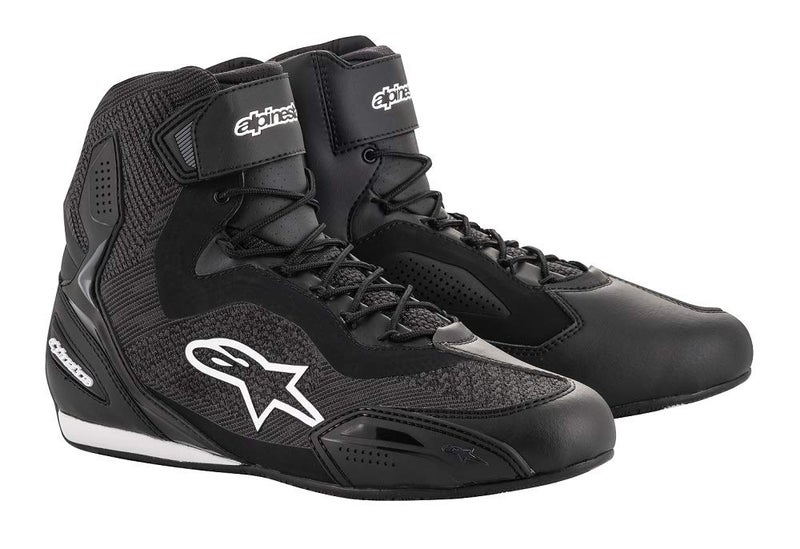Alpinestars Faster 3 Rideknit Shoes (8) (BLACK) - Image 5