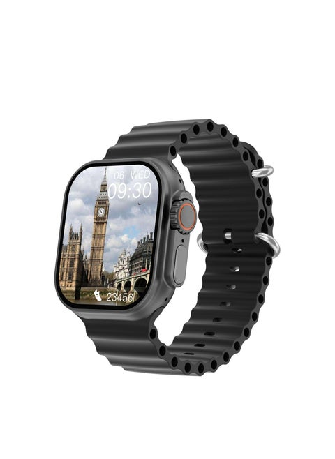 Smart Watch for Android and iOS Phones Compatible with Apple iPhone Black